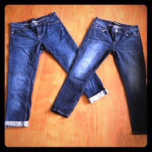 BUNDLE OF 2 EXPRESS JEANS